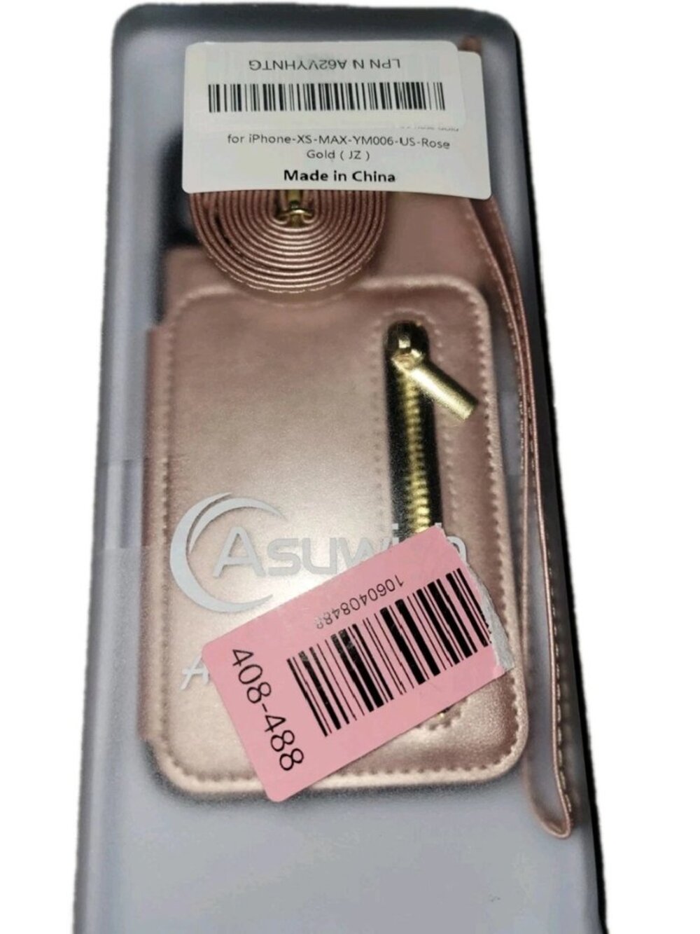 For iPhone Xs Max RFID Wallet Cell Cover
